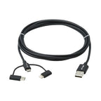Tripp Lite M101-006-LMC-BK USB cable USB 2.0 72" (1.83 m) USB A Micro-USB B Black
