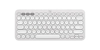 Logitech Pebble Keys 2 K380s keyboard Universal Bluetooth QWERTY English White