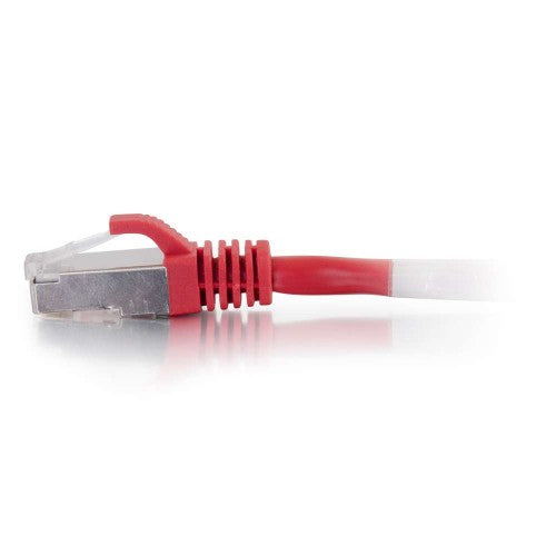 C2G 15ft Cat6 STP networking cable Red 181.1" (4.6 m) U/FTP (STP)