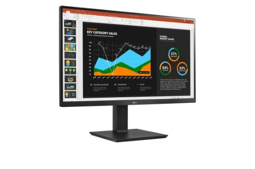 LG 27BQ75QB-B computer monitor 27" 2560 x 1440 pixels Quad HD LCD Black