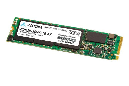 Axiom SSDM2IG36NV2TB-AX internal solid state drive 2 TB M.2 PCI Express 4.0 NVMe 3D NAND