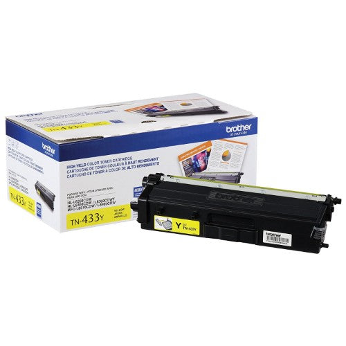 Brother TN-433Y toner cartridge 1 pc(s) Original Yellow