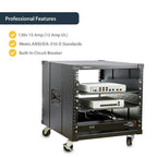 StarTech.com RKPW081915 power distribution unit (PDU) 8 AC outlet(s) 1U Black