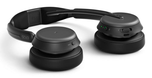 EPOS IMPACT 1061 ANC Headset Wireless Head-band Office/Call center Bluetooth Charging stand Black