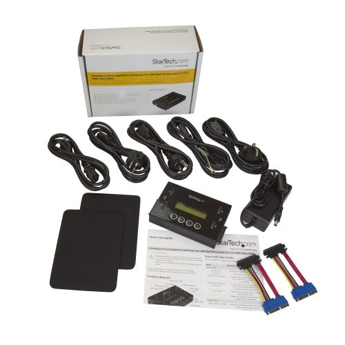 StarTech.com SU2DUPERA11 media duplicator HDD duplicator 2 copies Black