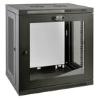 Tripp Lite SRW12UG rack cabinet 12U Wall mounted rack Black