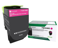 Lexmark 71B1HM0 toner cartridge 1 pc(s) Original Magenta