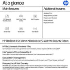 HP EliteBook 6 G1i 13 inch Notebook AI PC Wolf Pro Security Edition Intel Core Ultra 5 13.3" WUXGA 16 GB DDR5-SDRAM Silver