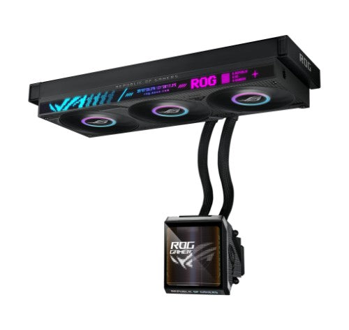 ASUS ROG Strix SLC IV 360 ARGB LCD Processor All-in-one liquid cooler 4.72" (12 cm) Black 1 pc(s)