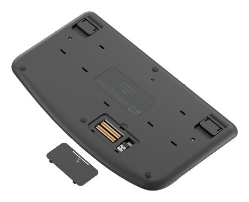 Logitech Wave Keys for Business keyboard Office RF Wireless + Bluetooth QWERTY English Graphite