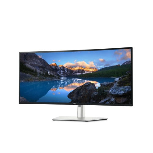 DELL UltraSharp U3425WE computer monitor 34.14" 3440 x 1440 pixels Wide Quad HD LCD Black, Silver