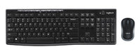 Logitech 920-004536 keyboard Mouse included Home RF Wireless QWERTY English Black