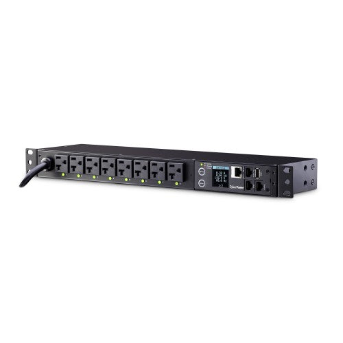 CyberPower PDU41002 power distribution unit (PDU) 8 AC outlet(s) 1U Black