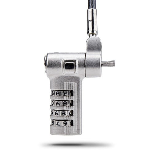 StarTech.com UNIVCS-LAPTOP-LOCK cable lock Black, Silver 78.7" (2 m)