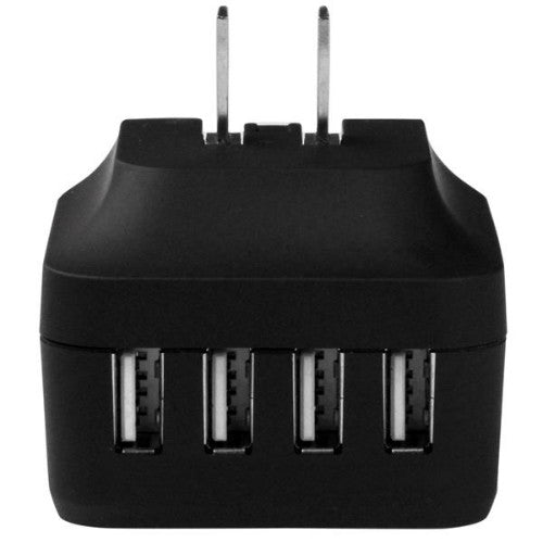 StarTech.com USB4PACBK mobile device charger Universal Black AC Indoor