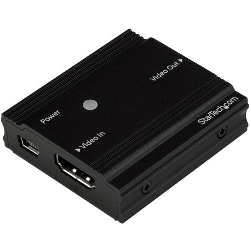 StarTech.com HDBOOST4K AV extender AV repeater Black