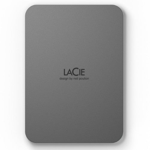 LaCie Mobile Drive Secure external hard drive 2 TB USB Type-C 3.2 Gen 1 (3.1 Gen 1) Gray