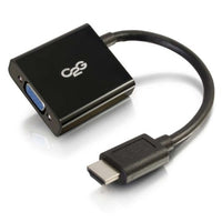C2G 41350 video cable adapter 7.99" (0.203 m) HDMI VGA (D-Sub) Black