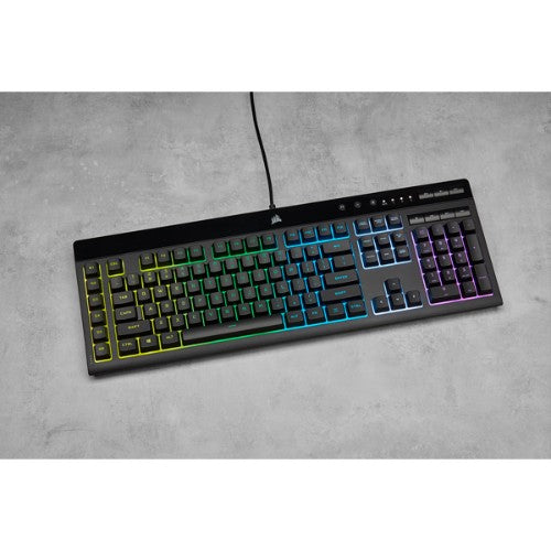 Corsair K55 RGB PRO keyboard Gaming USB QWERTY US English Black
