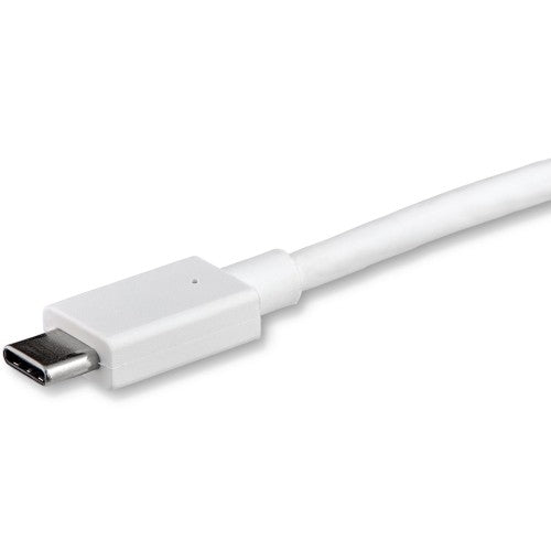 StarTech.com CDP2DPMM1MW video cable adapter 39.4" (1 m) USB Type-C DisplayPort White