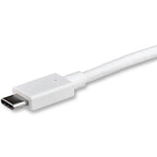 StarTech.com CDP2DPMM1MW video cable adapter 39.4" (1 m) USB Type-C DisplayPort White
