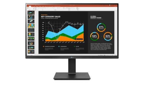 LG 27BQ75QB-B computer monitor 27" 2560 x 1440 pixels Quad HD LCD Black
