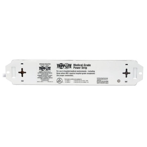 Tripp Lite SPS415HGULTRA surge protector White 4 AC outlet(s) 120 V 180" (4.57 m)