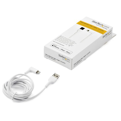 StarTech.com RUSBLTMM2MWR lightning cable 78.7" (2 m) White