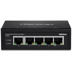 Trendnet TI-E50 network switch Unmanaged Fast Ethernet (10/100) Black