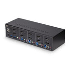StarTech.com P4DD46A2-KVM-SWITCH KVM switch Black