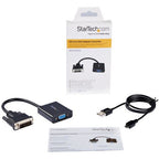 StarTech.com DVI2VGAE video cable adapter 7.48" (0.19 m) Black