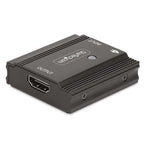 StarTech.com 33FT-8K-HDMI-BOOSTER AV extender AV repeater Black