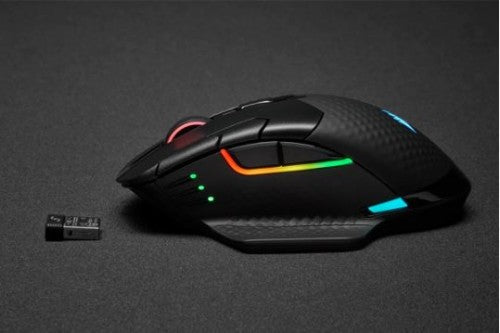Corsair Dark Core RGB Pro mouse Gaming Right-hand RF Wireless + Bluetooth + USB Type-A Optical 18000 DPI