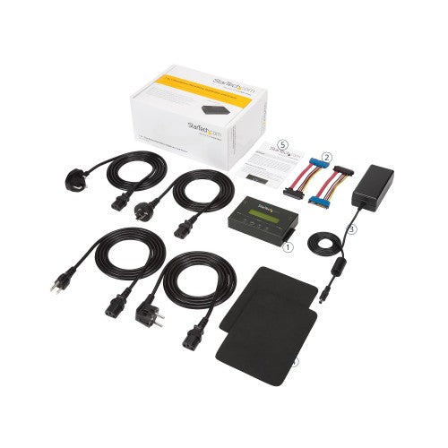 StarTech.com SATDUP11 media duplicator HDD duplicator Black 1 copies