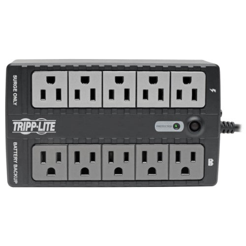 Tripp Lite INTERNET600U uninterruptible power supply (UPS) Standby (Offline) 0.6 kVA 300 W 10 AC outlet(s)