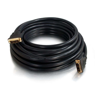 C2G 35ft Pro Series DVI-D CL2 DVI cable 419.7" (10.7 m) Black