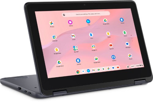 DELL Chromebook CC11260 2-in-1 Intel® N N150 Hybrid (2-in-1) 11.6" Touchscreen HD 8 GB LPDDR5-SDRAM 64 GB eMMC Wi-Fi 6E (802.11ax) ChromeOS US English Gray