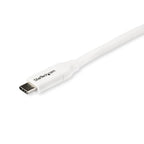 StarTech.com USB2C5C2MW USB cable USB 2.0 78.7" (2 m) USB C White
