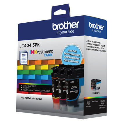 Brother LC4043PKS ink cartridge 1 pc(s) Original Standard Yield Cyan, Magenta, Yellow