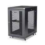 StarTech.com RK1833BKM rack cabinet 18U Freestanding rack Black