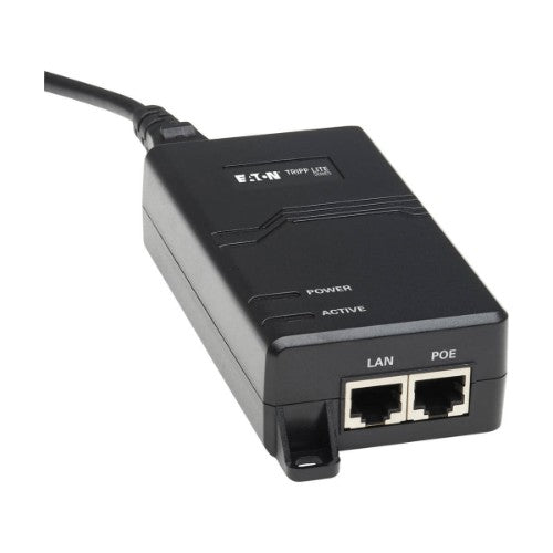 Tripp Lite NPOE-30W-1G PoE adapter Fast Ethernet, Gigabit Ethernet