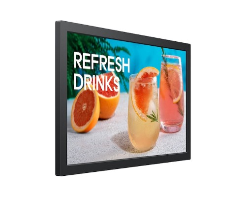 Samsung LH13QBCEBGBXZA signage display Digital A-board 13" LED Wi-Fi 500 cd/m² Full HD Black Android 16/7