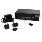 StarTech.com SV431DDVDUA KVM switch Black