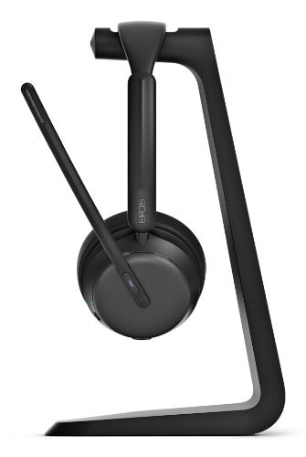 EPOS IMPACT 1000 MS UC ANC WL USB-C+A Stand Headset Wireless Head-band Office/Call center USB Type-C Bluetooth Charging stand Black