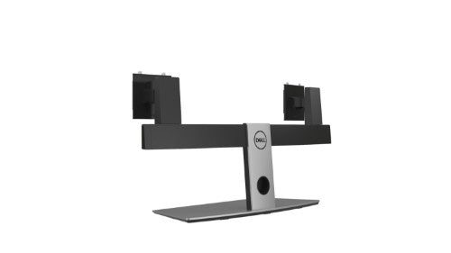 DELL Dual Monitor Stand 27" Desk Aluminum, Black