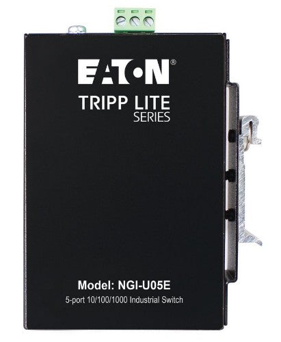 Eaton NGI-U05E network switch Unmanaged Gigabit Ethernet (10/100/1000) DIN rail Black