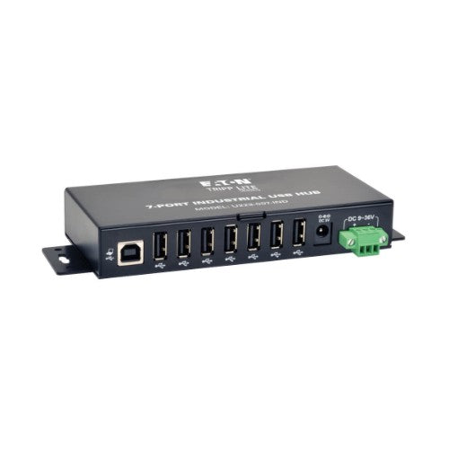 Tripp Lite U223-007-IND interface hub 480 Mbit/s Black