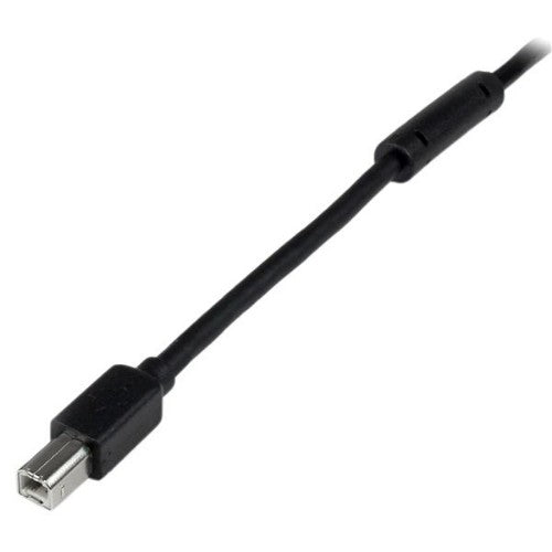 StarTech.com USB2HAB65AC USB cable USB 2.0 787.4" (20 m) USB A USB B Black