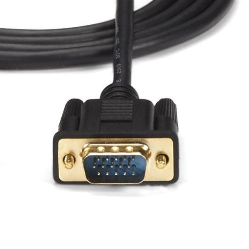 StarTech.com HD2VGAMM3 video cable adapter 35.4" (0.9 m) VGA (D-Sub) HDMI + Micro USB Black