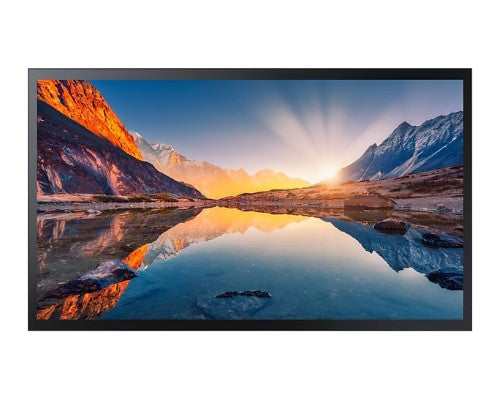 Samsung LH55QMBTBGCXZA signage display Interactive flat panel 55" Wi-Fi 400 cd/m² 4K Ultra HD Black Touchscreen 24/7